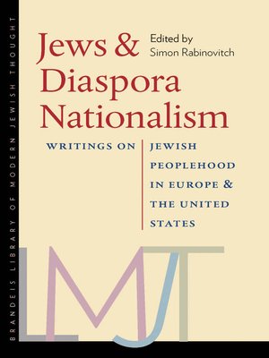 cover image of Jews and Diaspora Nationalism